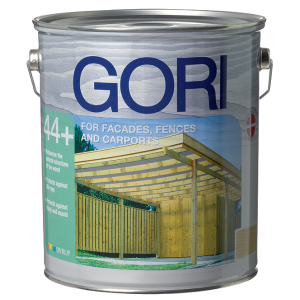 GORI 44+ Wood Protection for Facades, Fences and Carports